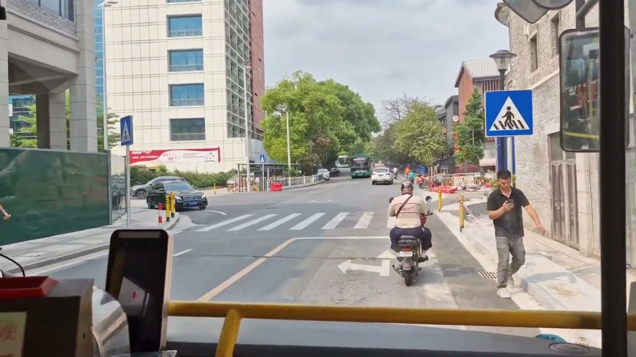 Vlog 345: Foshan Buses 佛山公交- Route 115 市政协 to 佛山火车站