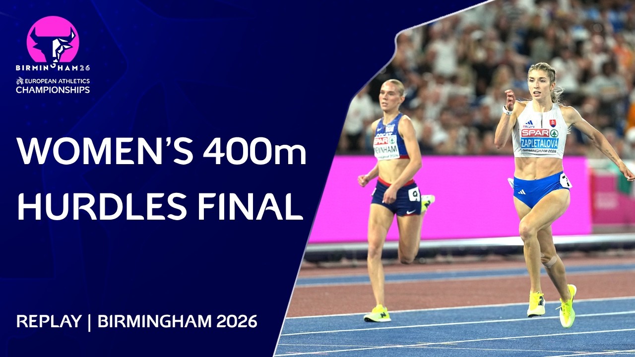 HISTORIC gold 🇸🇰 | Women's 400m Hurdles Final Replay | 2026 European Athletics Championships