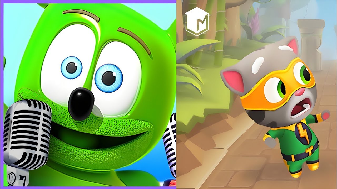Tom Hero vs Gummy Bear Runner | Endless Run Challenge 🏃‍♂️🍬|Episode 3|