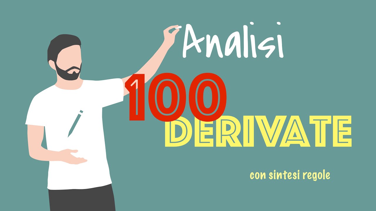 Challenge 100 DERIVATE!!! - (con sintesi regole) - Ovvero, tutto quello che ti serve sapere!