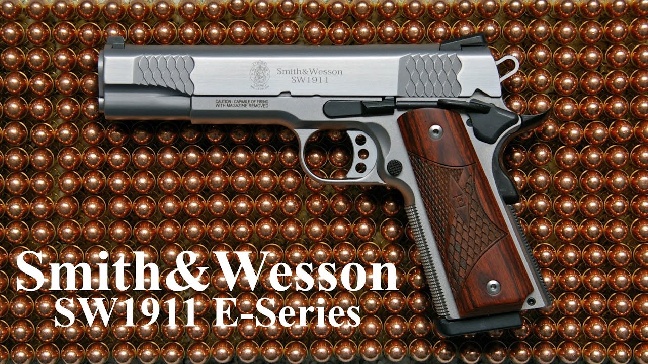 Smith and Wesson SW1911 E- Series 45ACP