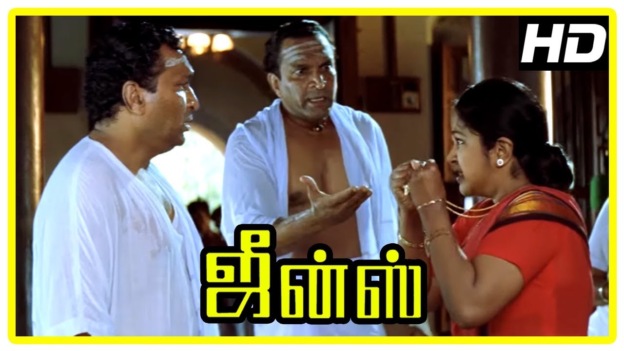 Jeans Movie Scenes | Geetha Expire | Nassar's decision regarding Prashanth's marriage | Lakshmi