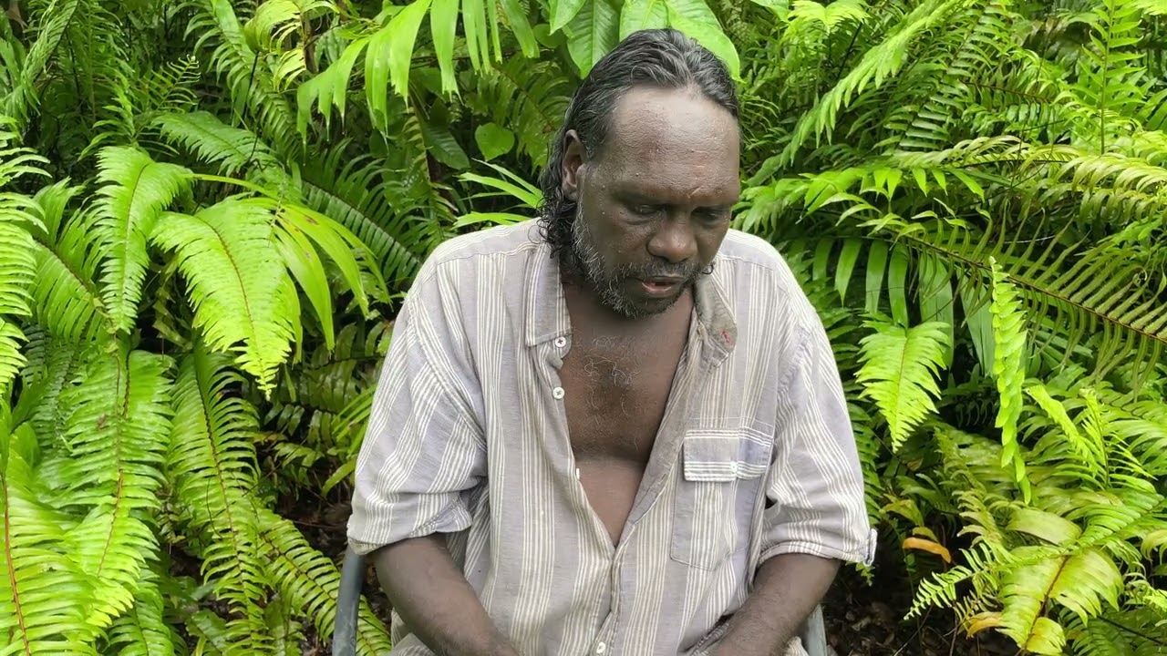 Karrbarda Dioscorea transversa- Bush food series by Graham Rostron in Kune