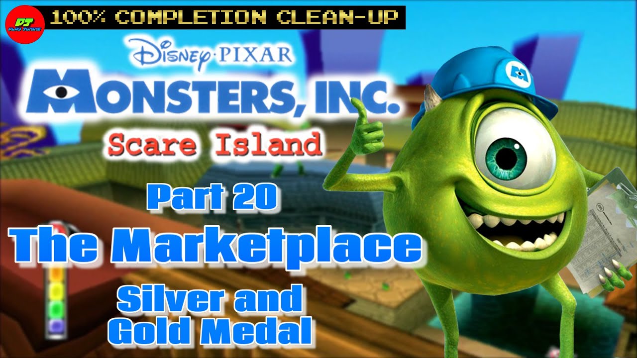 Monsters Inc. Scare Island: Part 20 - The Marketplace (Silver and Gold Medal)
