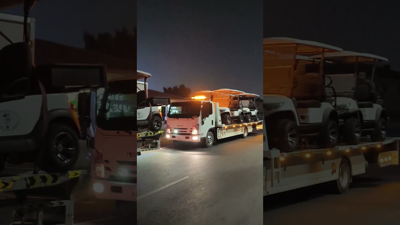 car towing and recovery service dubai #golfbuddies #cartowing #dubai