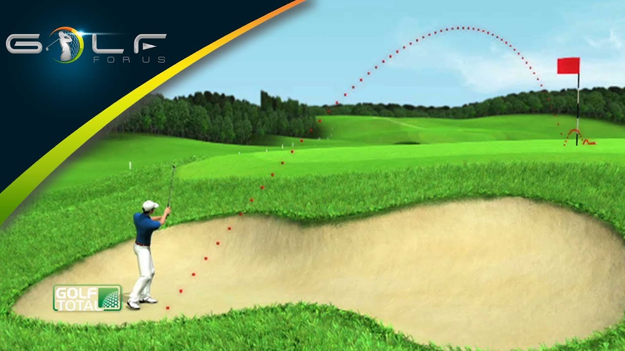 Golf Teaching - Bunker (3D Animation - German)