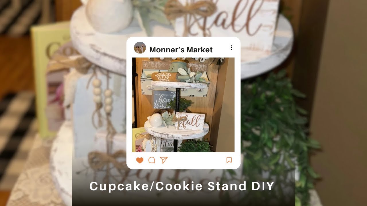 😳🌟Massive Cupcake/Cookie Stand for pennie’s on the dollar!! You won’t believe YOU can make this!!🌟😳