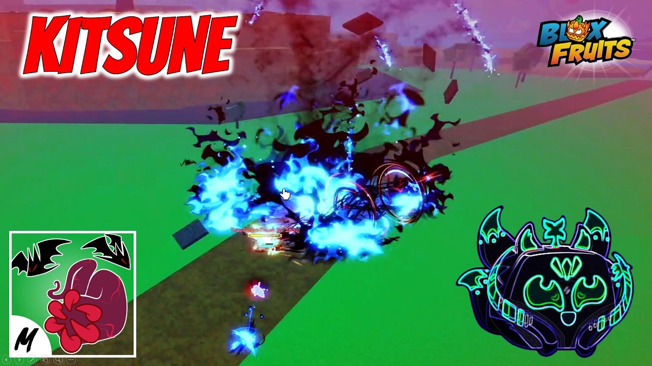 KITSUNE YAMA COMBO!!!🔥💀 BLOX FRUITS