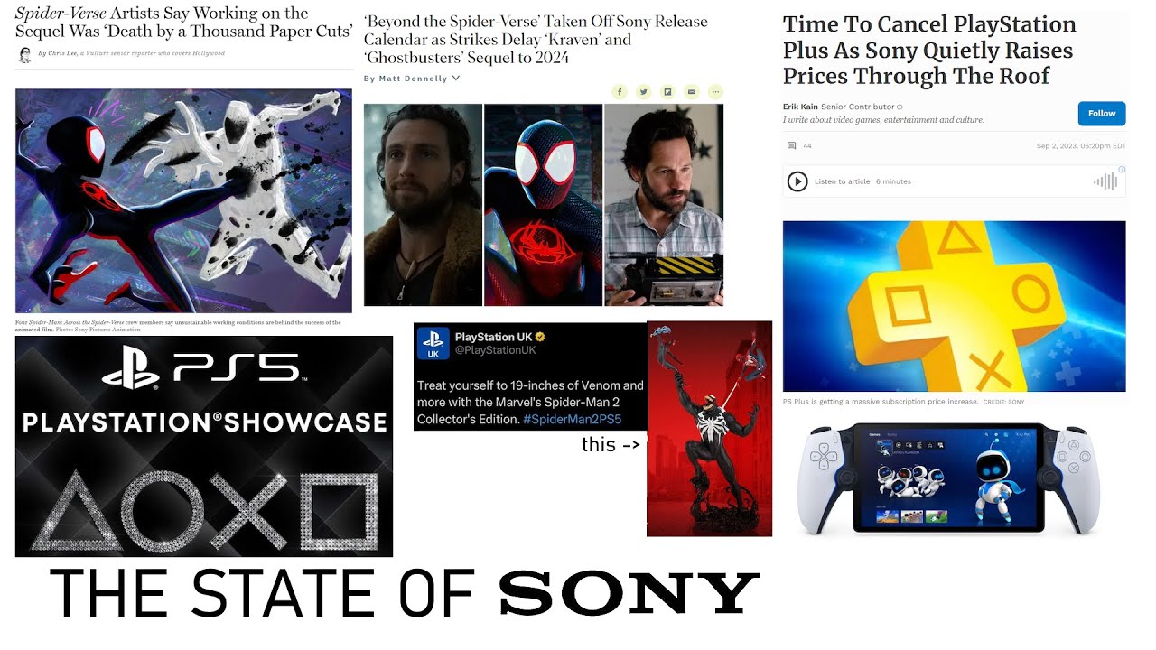 A Sony employee talks the State of Sony (2023)