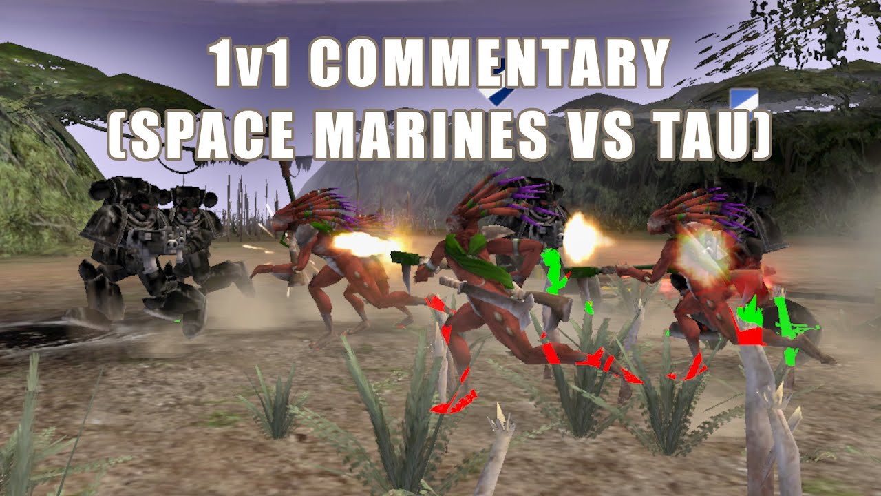 [1v1] Space Marine Build Orders Commentary #1 | Dawn of War: Soulstorm