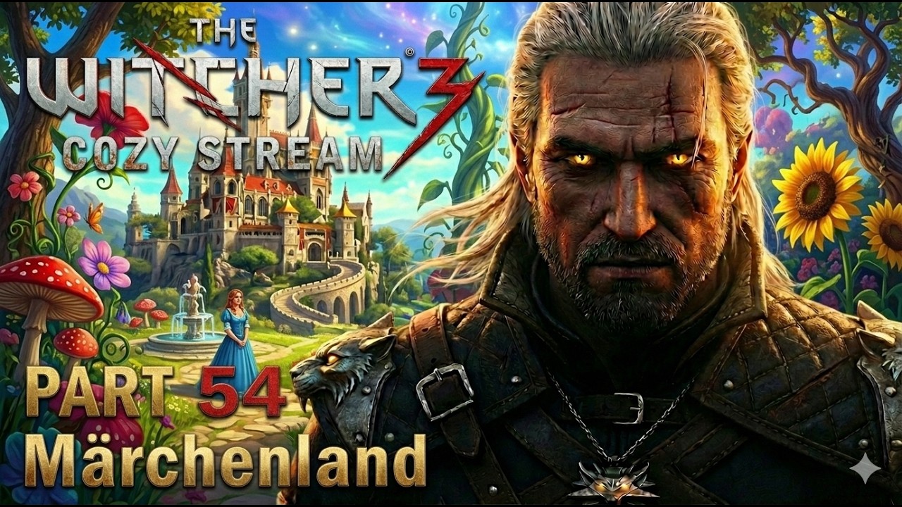 Witcher 3 Cozy Stream Folge 54 | Was versteckt sich im Märchenland?