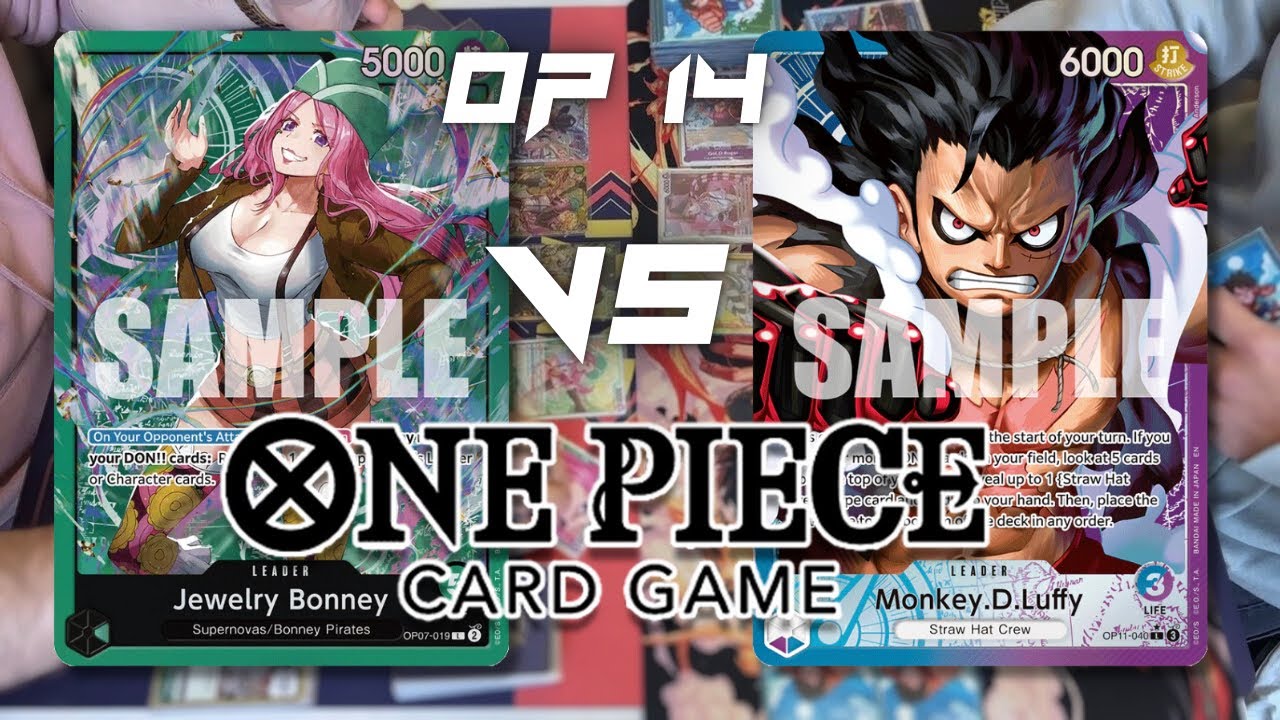 G Bonney VS UP Luffy | OP14 One Piece TCG | Local Tournament