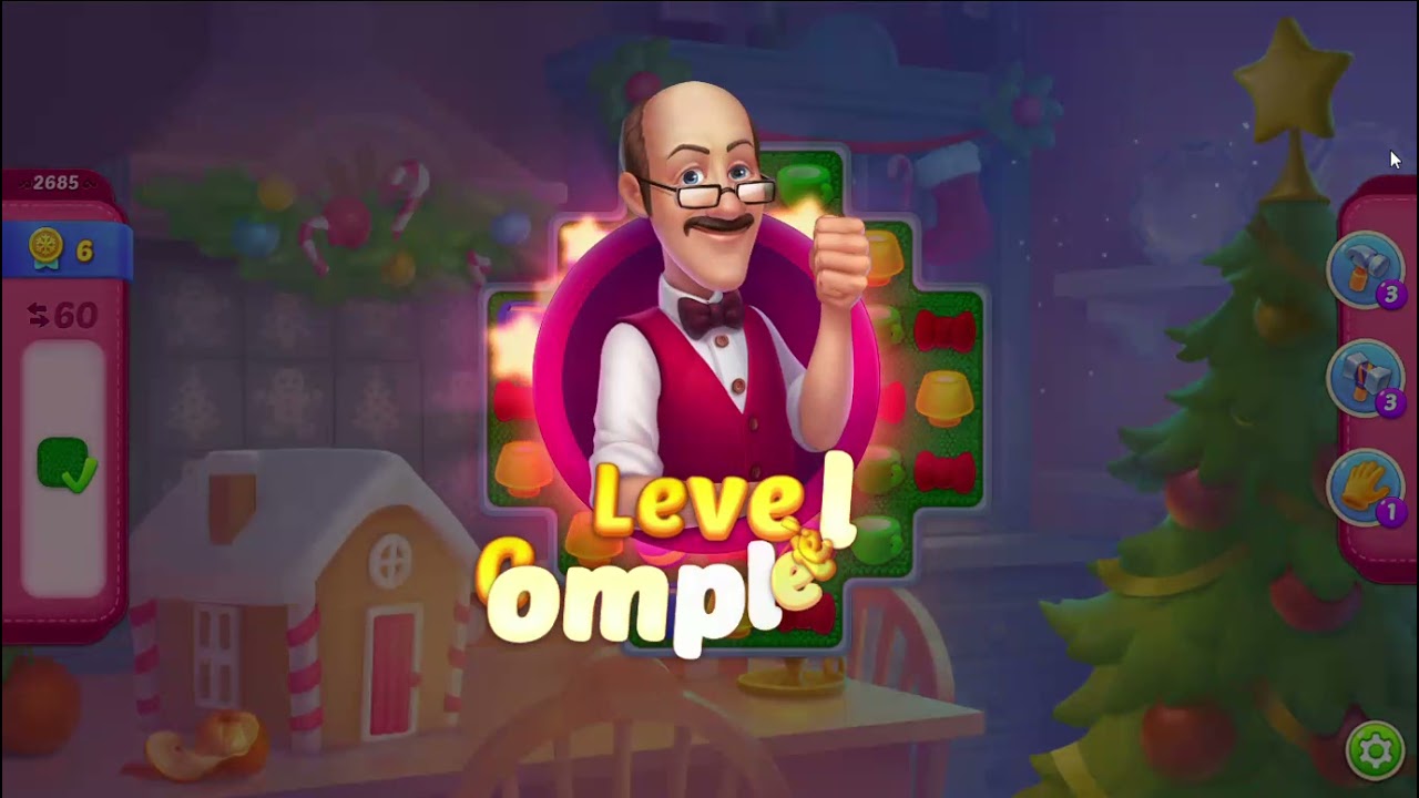The easiest level! Homescapes Custom Level 2685