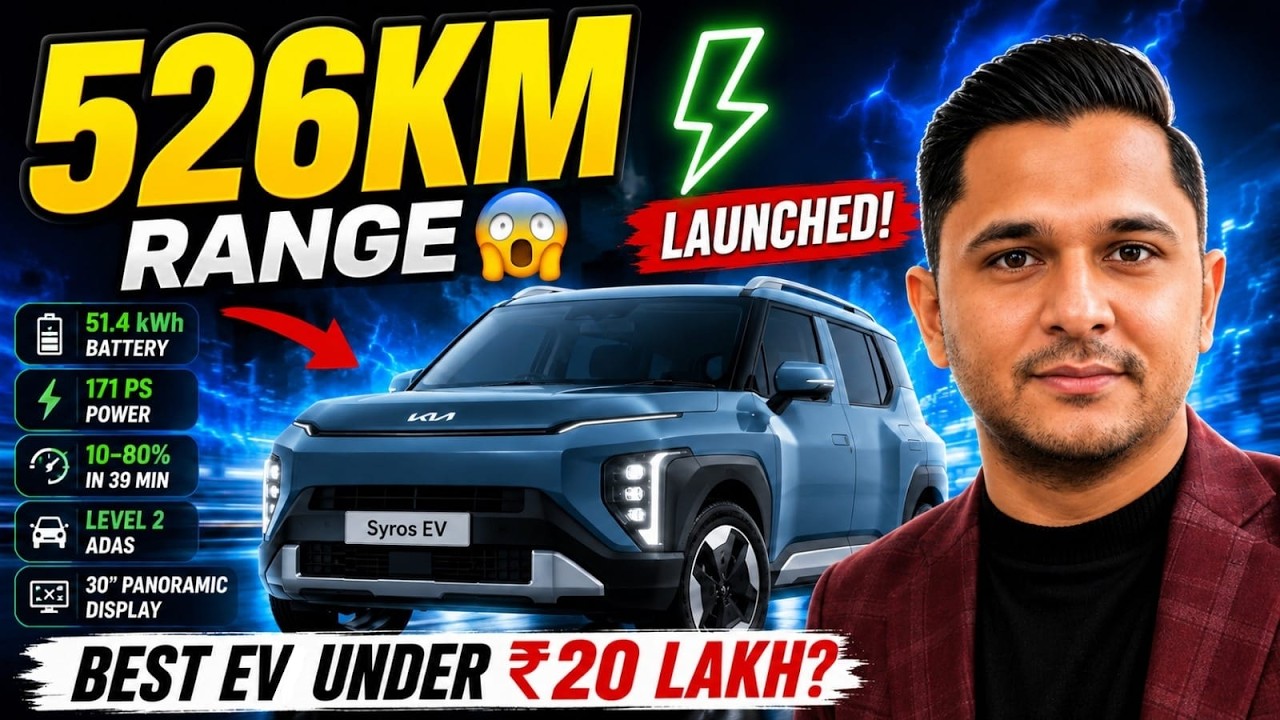 Kia Syros EV Review 2026 | Best Electric SUV Under ₹20 Lakh?