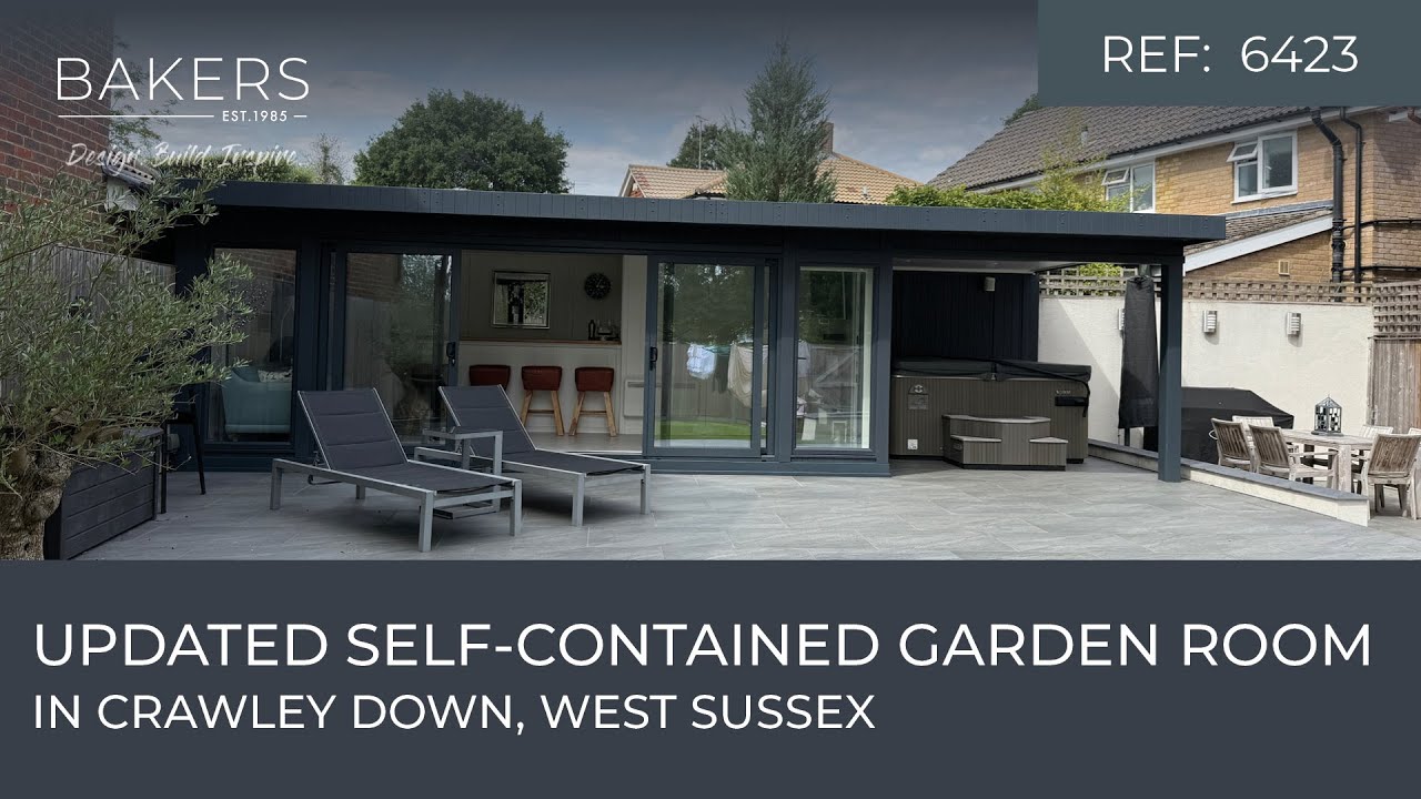 Self-Contained Garden Room in Crawley Down - Revisited