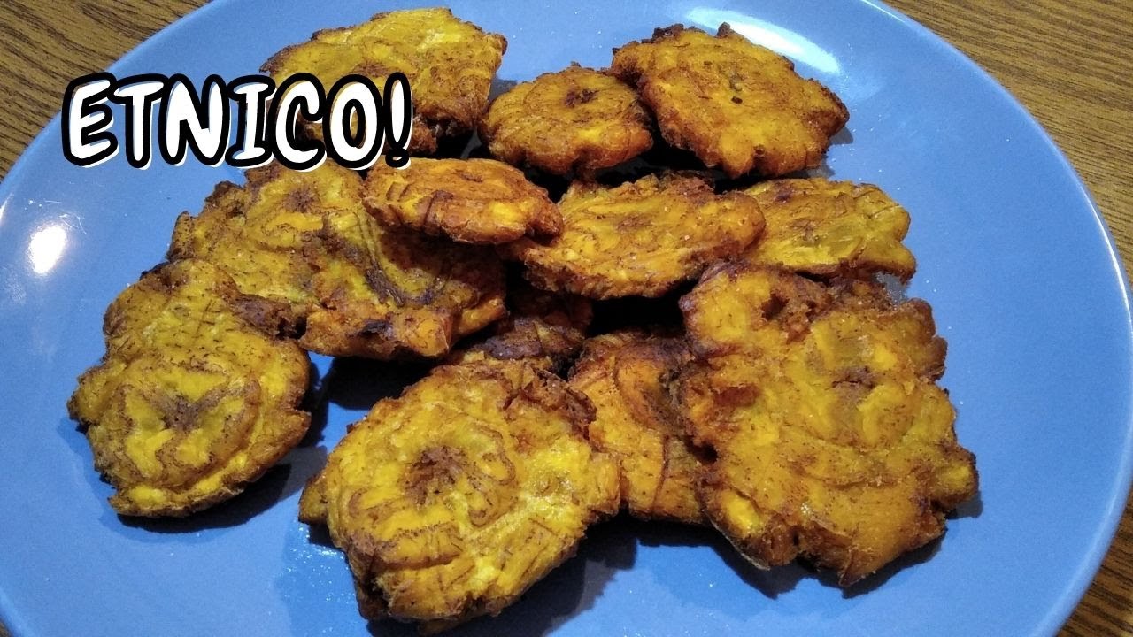 ETNICO! Platano fritto (Tostones) ricetta cubana/Heidi Factotum