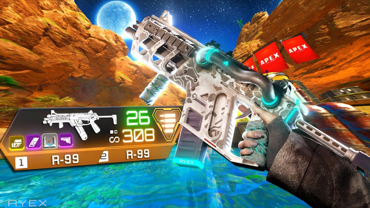 *новое* Комбо R-99 СМЕРТЕЛЬНО в Apex Legends