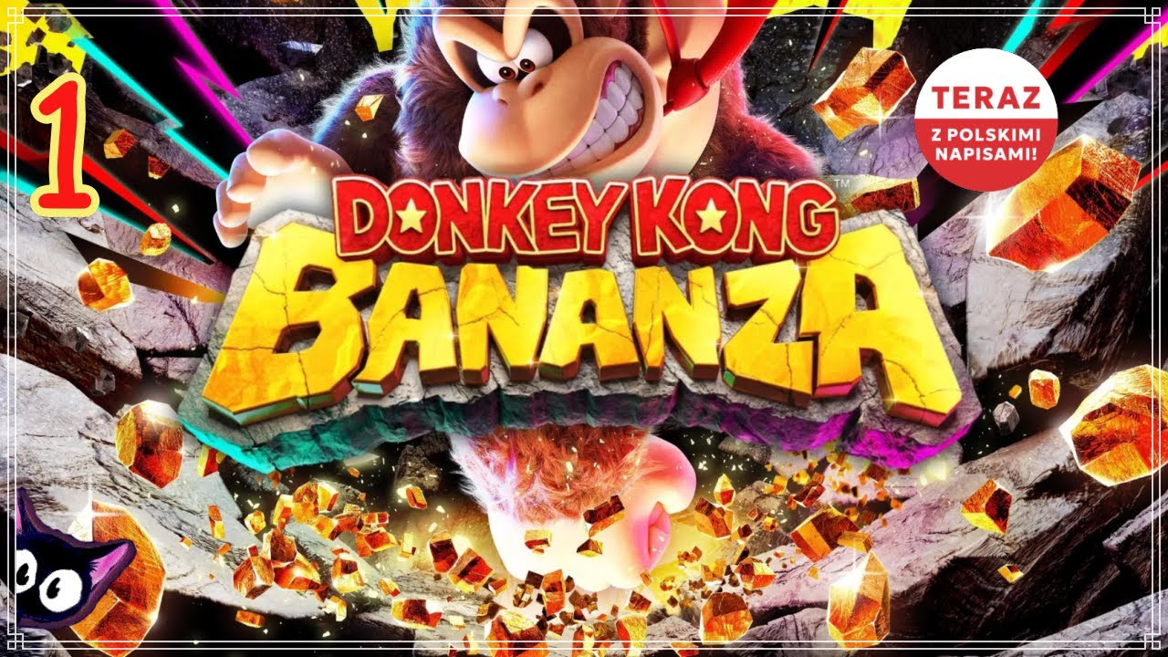 Donkey Kong Bananza - już po polsku