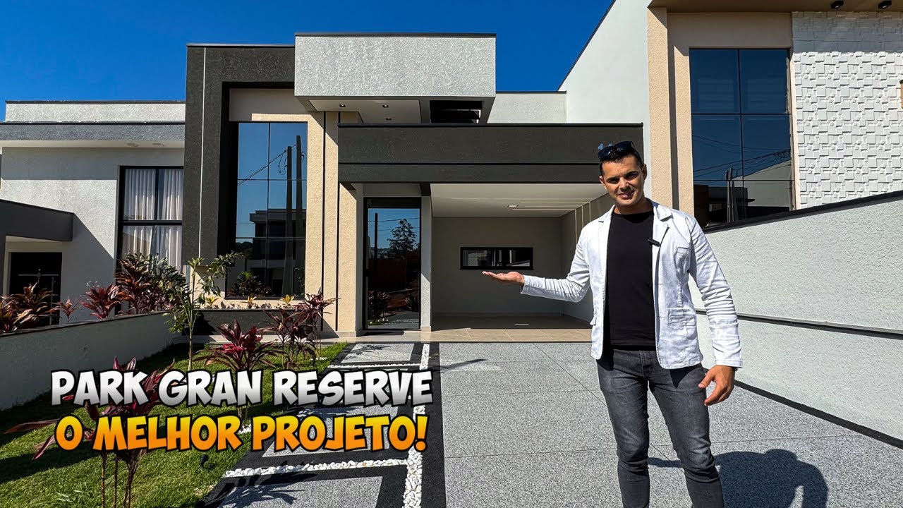O MELHOR PROJETO DE CASA TÉRREA | PARK GRAN RESERVE!