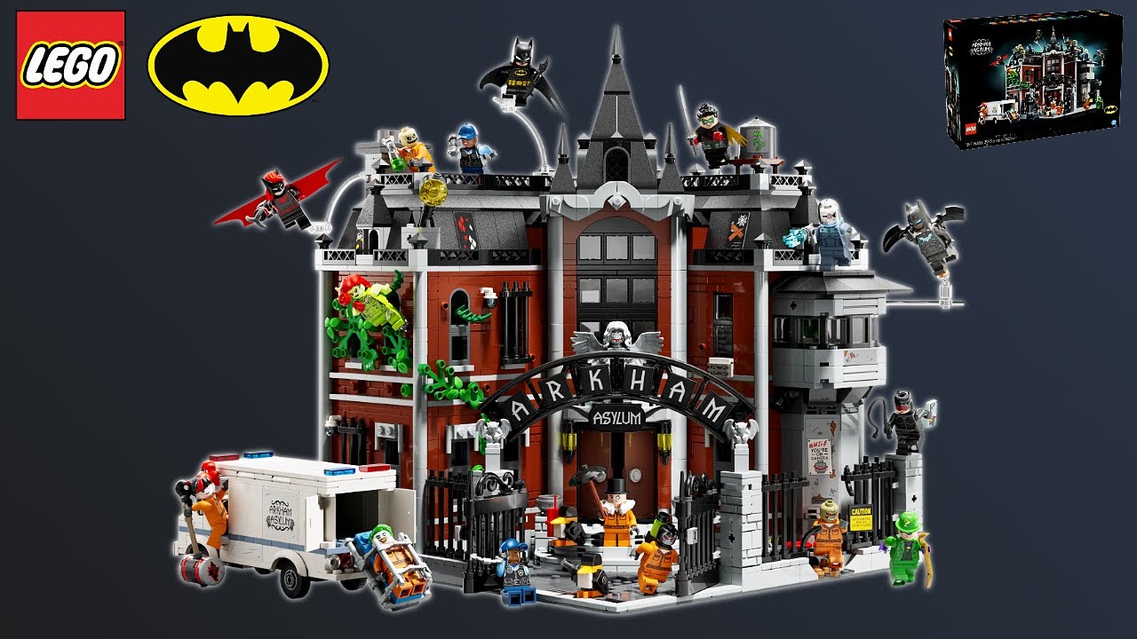 The Ultimate LEGO Arkham Asylum (76300)! | Batman vs Gotham’s Villains - Speed Build & Review