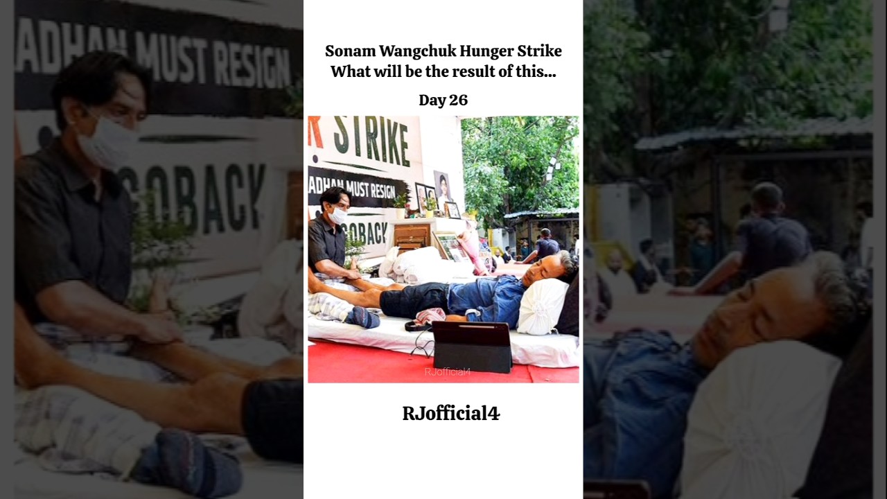 Sonam wangchuk hunger strike result 26 days 🔥✊ #sonamwangchuk #shorts #viralvideo #viral #viralshort