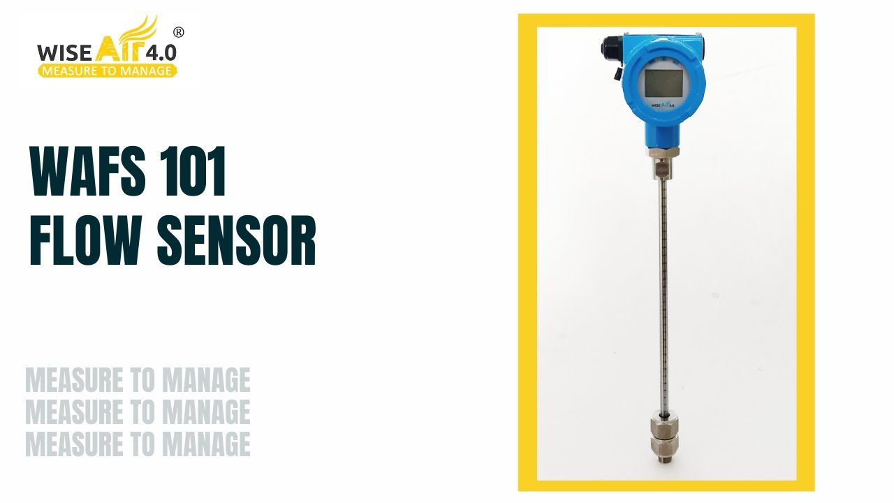 Thermal Mass Flow Meter Installation- WAFS 101