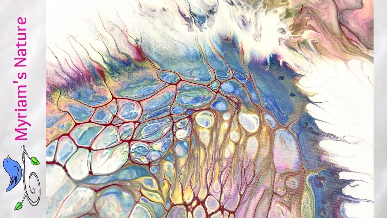 102] RADICAL Changes - Cloud Effect Acrylic Pour - I Just LOVE This One - Pour 3 of 3, the BEST one!