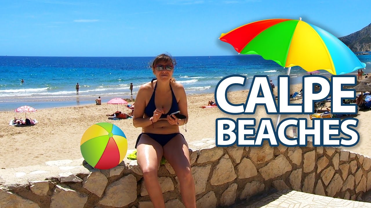 Calpe beaches - Playa de la Fossa and Playa Arenal-Bol 4k