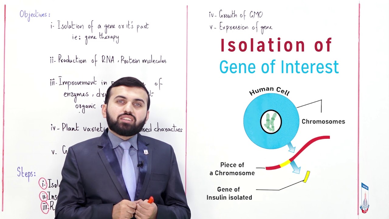 Class 10 - Biology - Chapter 17 - Lecture 5 Genetic Engineering - Allied Schools