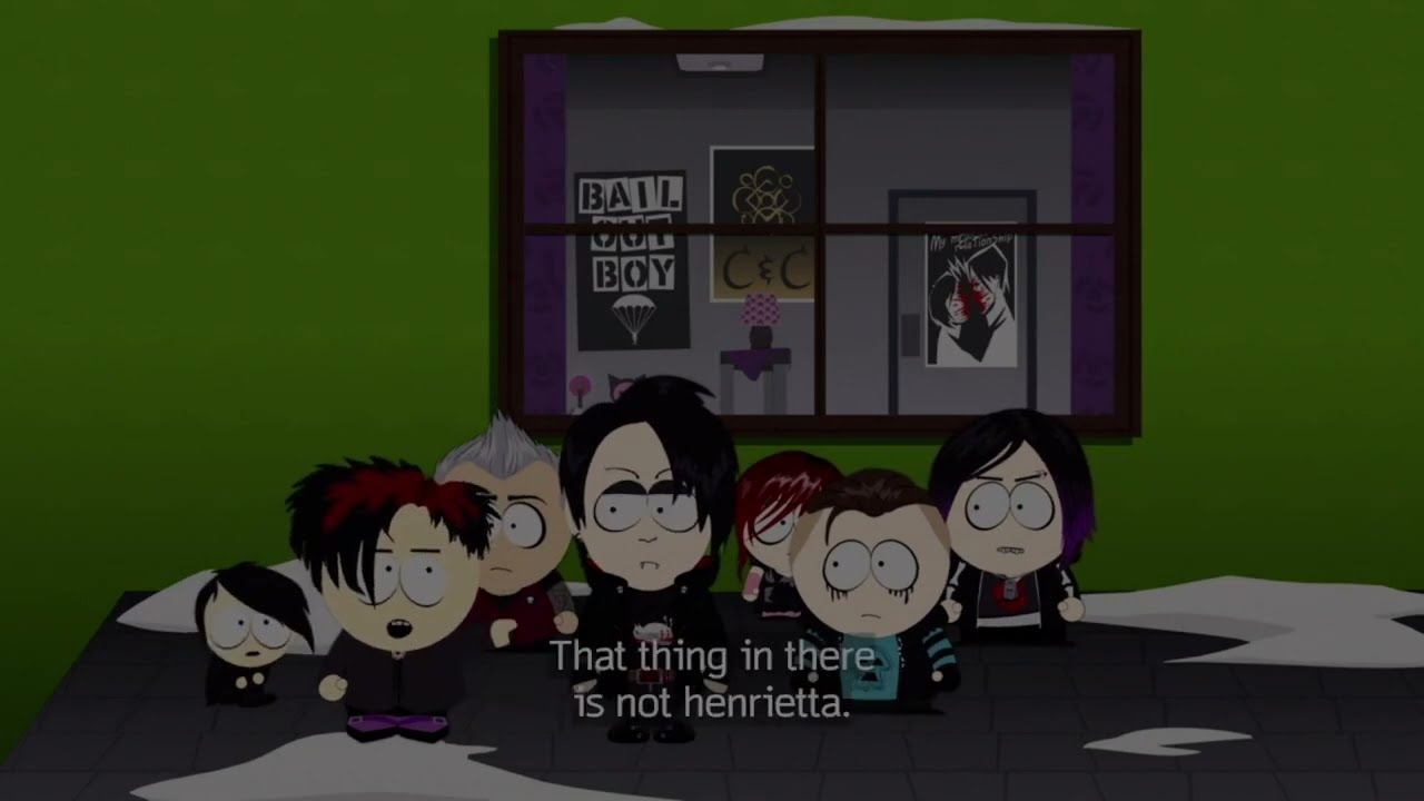 The Best Goth Southpark Moments