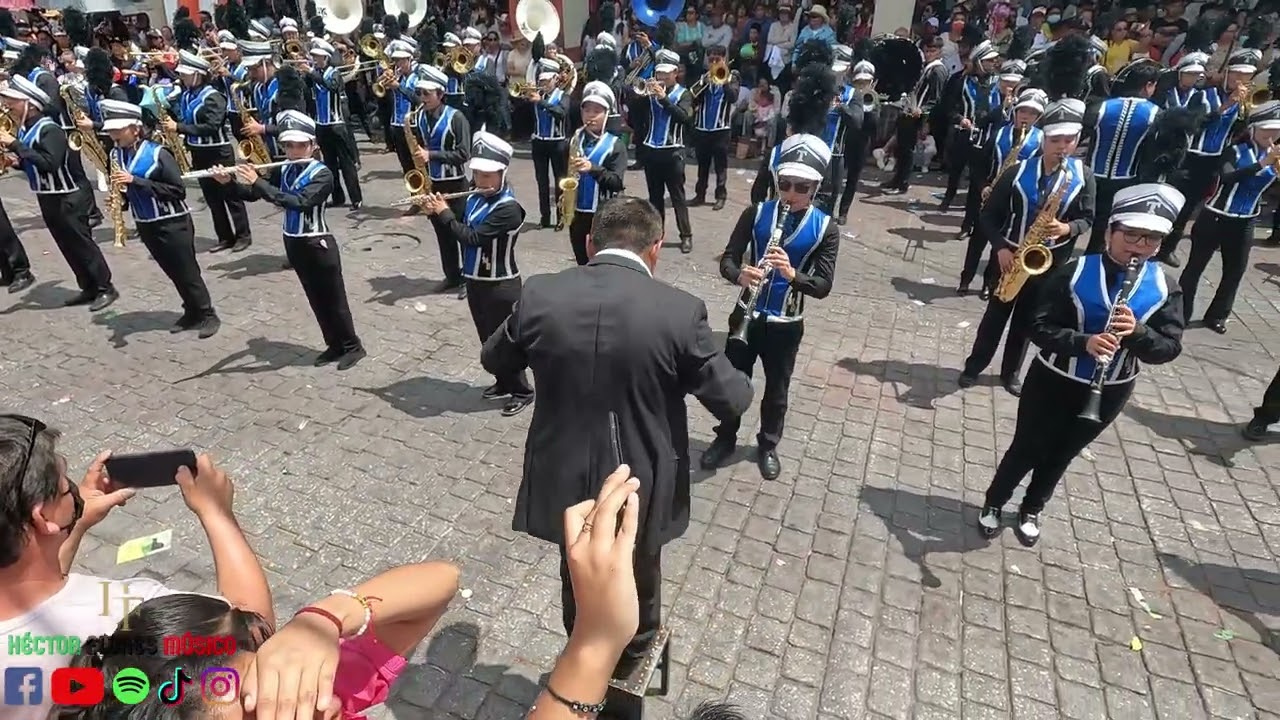 Jaguares Tamayo Marching Band. Calpulalpan, Tlaxcala 2022