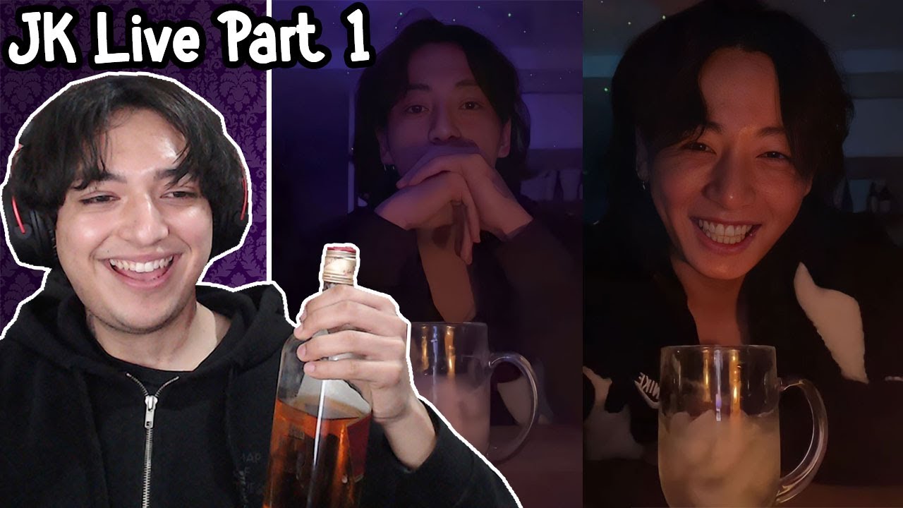 Drinking with Jungkook - Jungkook Weverse Live Part 1 2023.03.14 Reaction