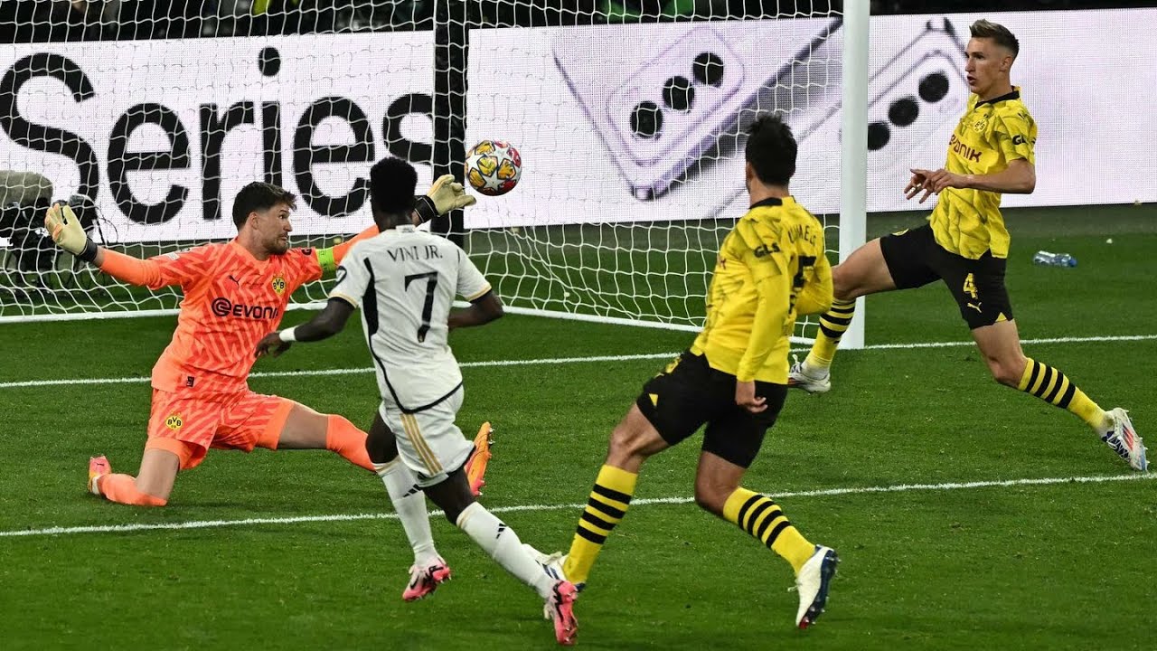 Vinicius Jr vs Borussia Dortmund | Champions League Final | 4k