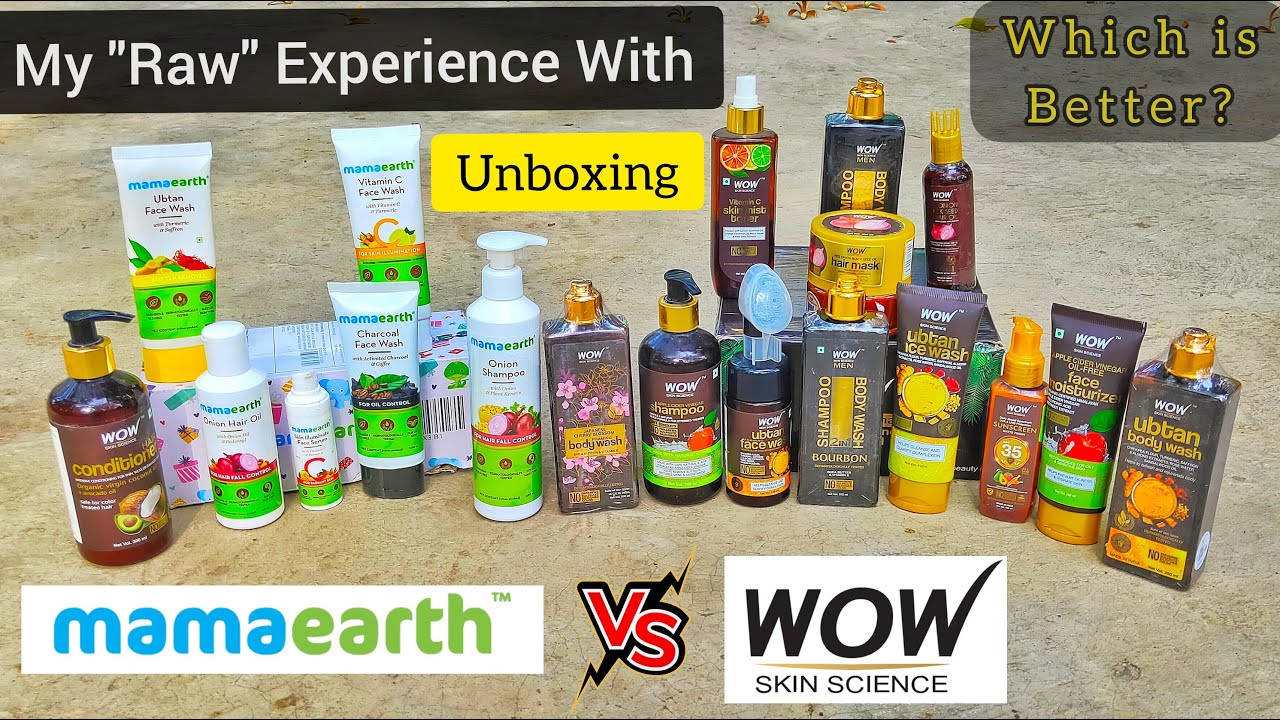 I Ordered Almost All The Products | Mamaearth or Wow Skin Science Which is better? | My Experience
