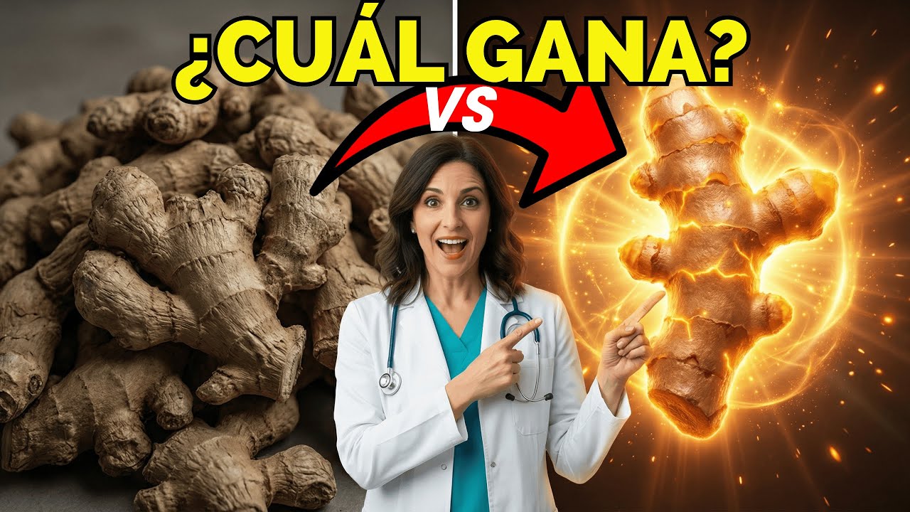 👉 Próstata Inflamada: Jengibre vs. Cúrcuma ¿Cuál es MEJOR?
