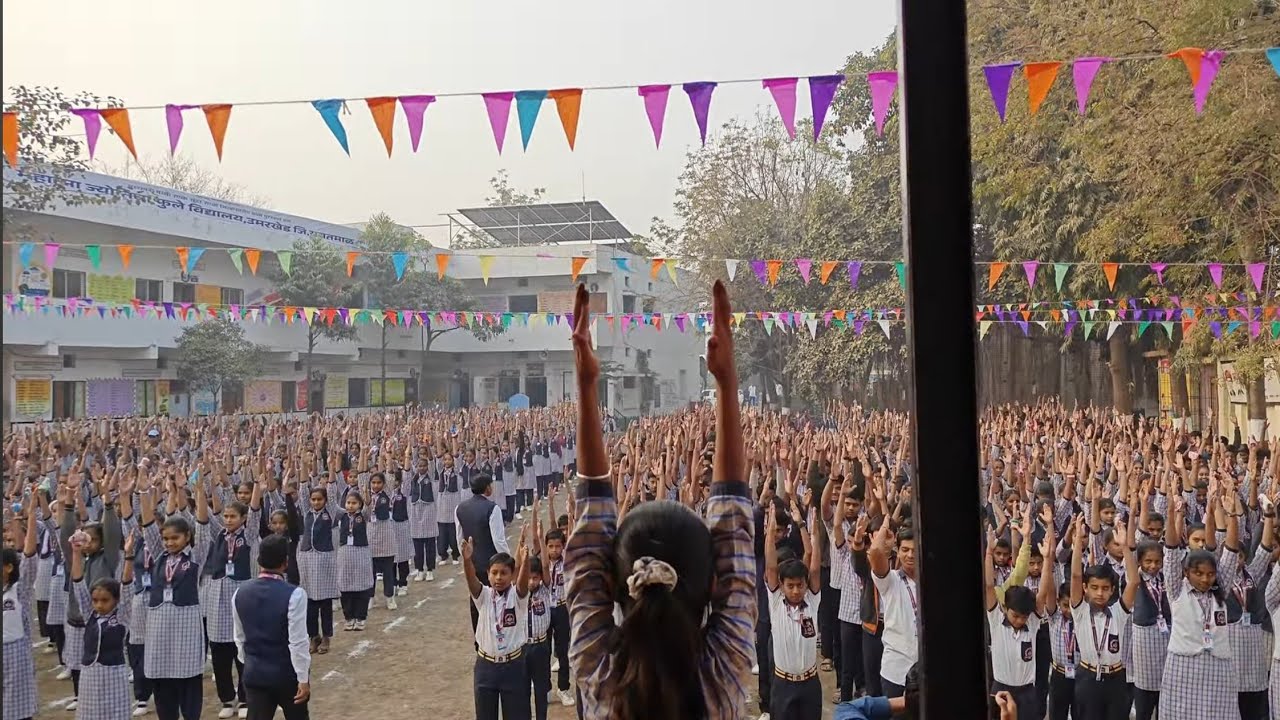 देशभक्तीपर गीतांवर संगीत कवायत ll महात्मा ज्योतिबा फुले विद्यालय उमरखेड ll 
