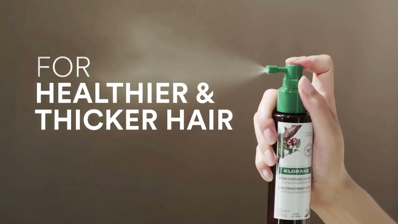 Strengthen Thin & Weak Hair with Klorane Quinine
