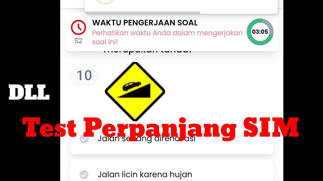 Soal Tes Perpanjang SIM | MALL MPP #2