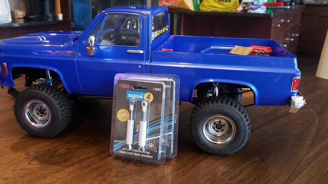 1/10 Tf2 Scottsdale shock upgrade.  #bilstein #rc4wd
