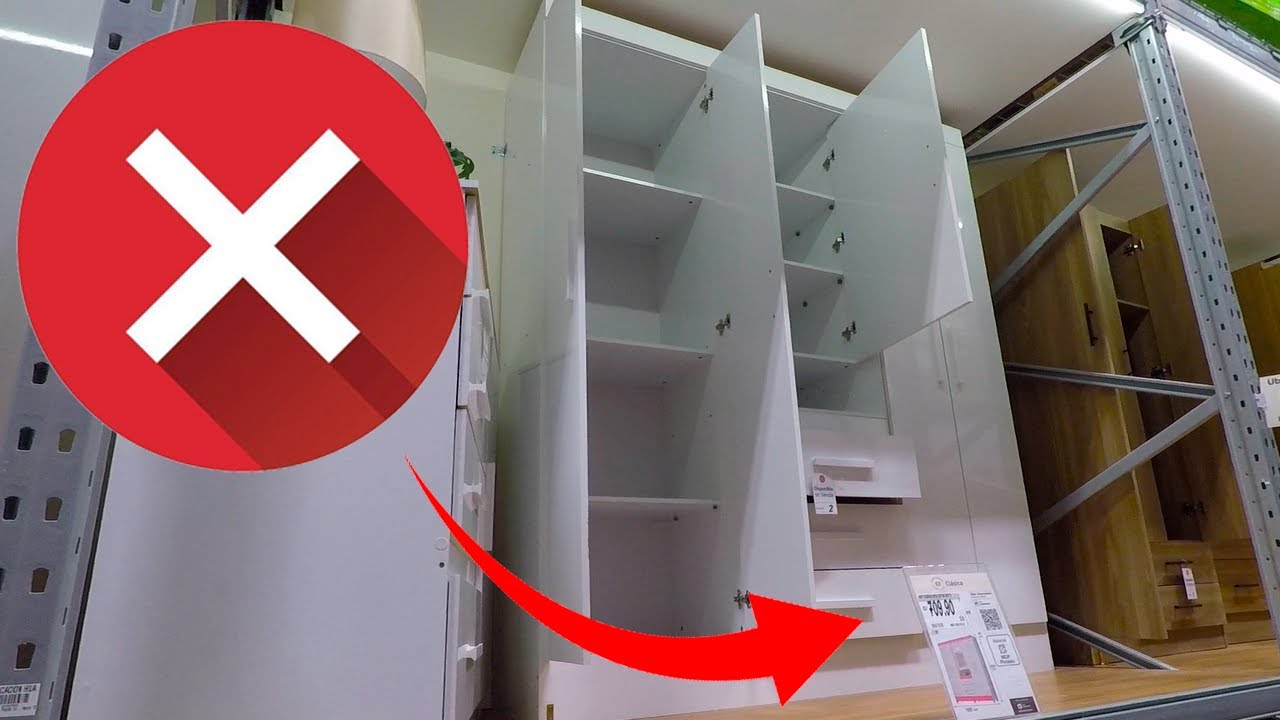 EVITA SER ESTAFADO CON MUEBLES DE MELAMINA DE MALA CALIDAD!!! Te Ense&ntilde;o A Reconoce MUEBLES BUENOS!!
