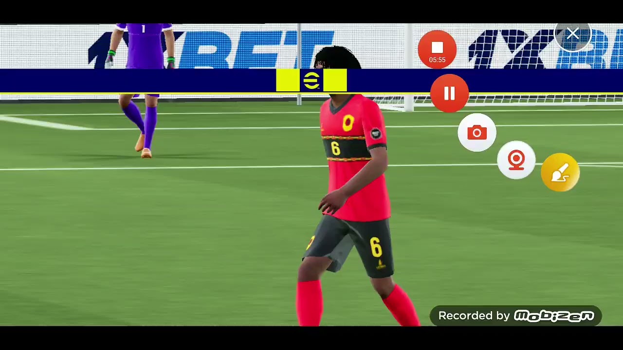 مباراة مصر و أنجولا في ( كأس امم إفريقيا ) في دور مجموعات efootball 