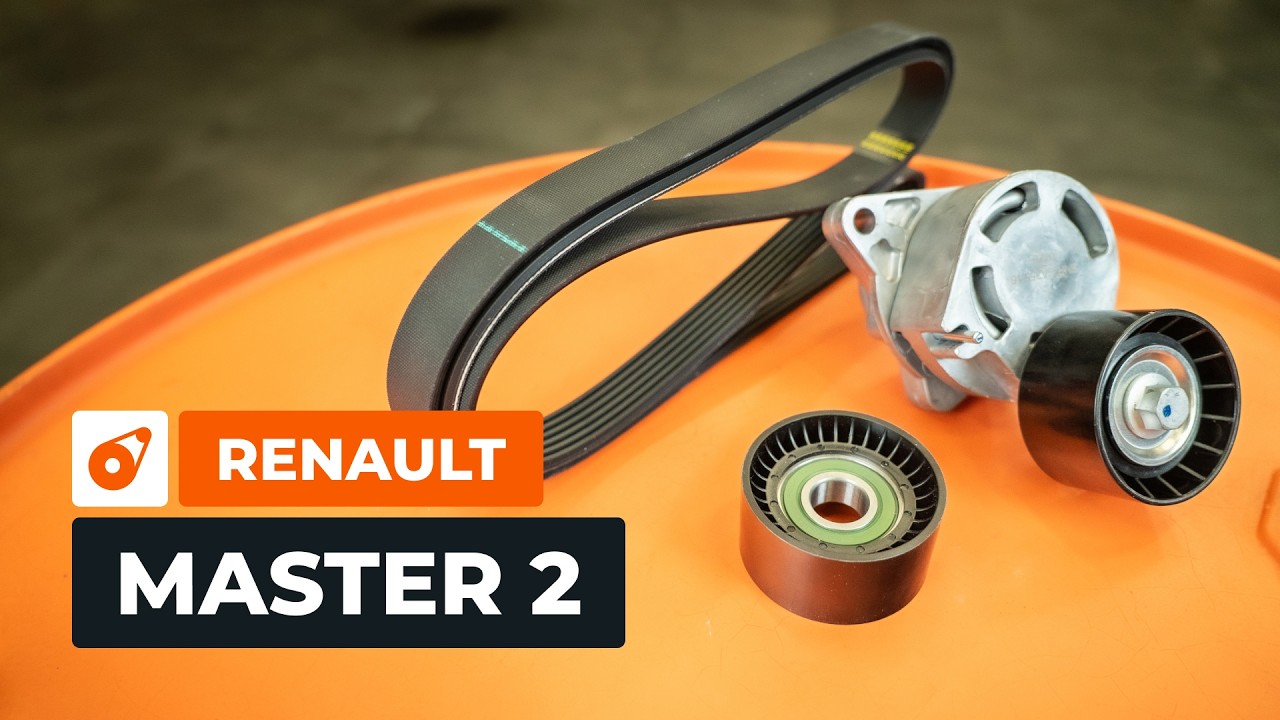 Comment installer un nouveau kit de courroie poly-V sur la RENAULT MASTER 2 Van [TUTORIEL AUTODOC]