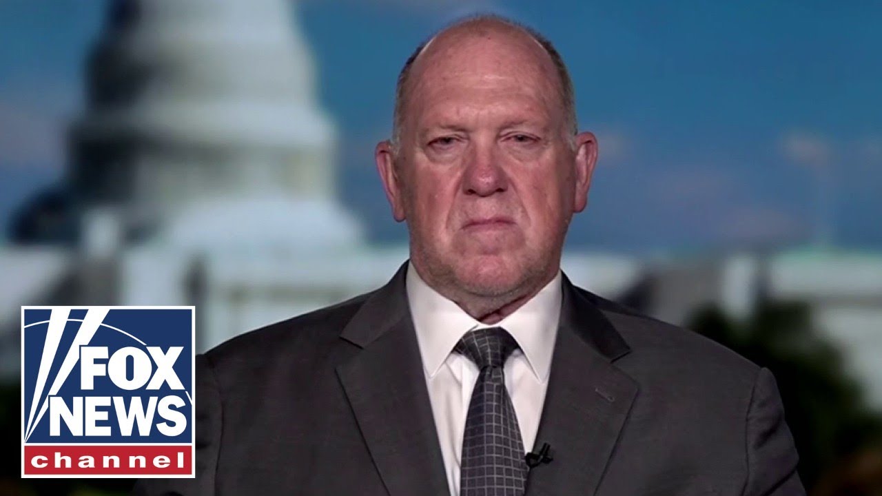 Tom Homan: This is the BOTTOM line