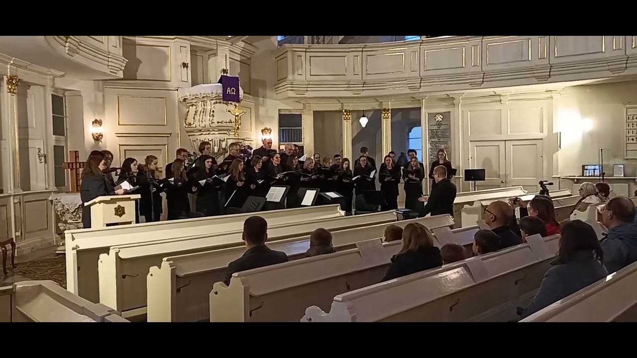 Dobranoc, Głowo Święta, Ch&oacute;r Kameralny AMKL+Cantores Opolienses pro Musica Sacra, dyr. Kacper Kubiak