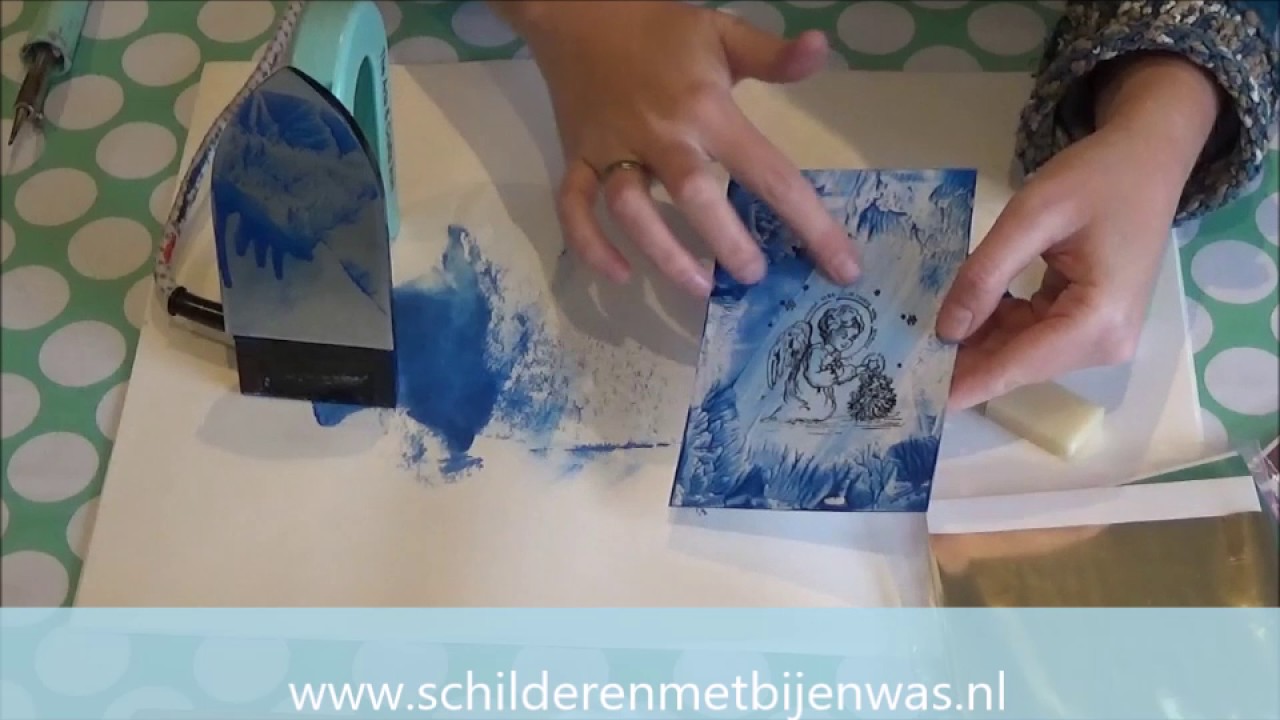 Encaustic Art & kerst