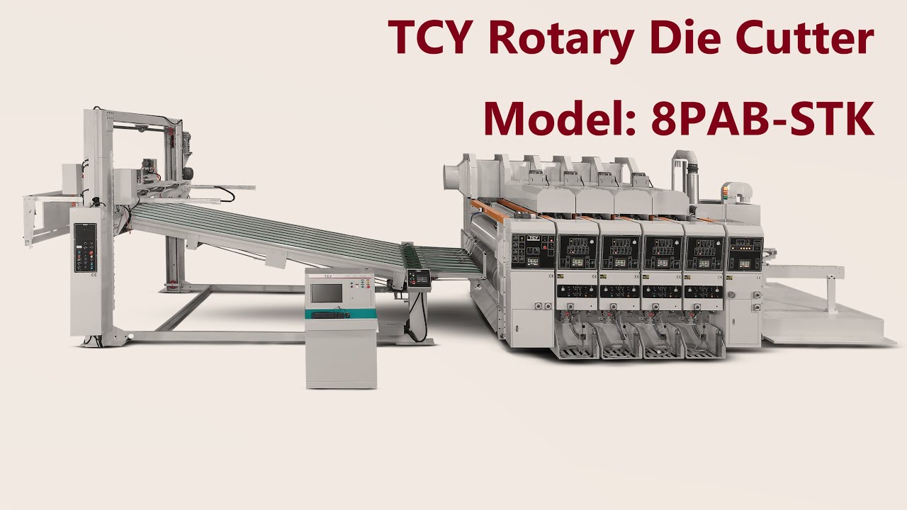 8PAB Flexo Printing Machine. TCY offline