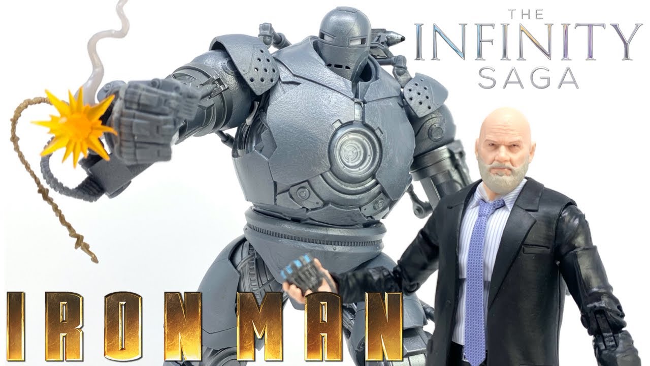 Marvel Legends INFINITY SAGA Iron Man OBADIAH STANE and IRON MONGER Review