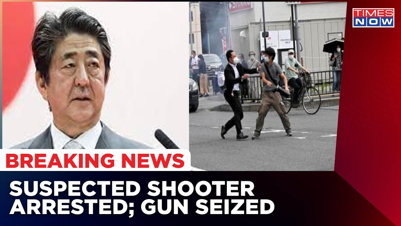 Suspected Shooter Involved In Attack On Ex-Japan PM Shinzo Abe Arrested, Gun Seized | Breaking News