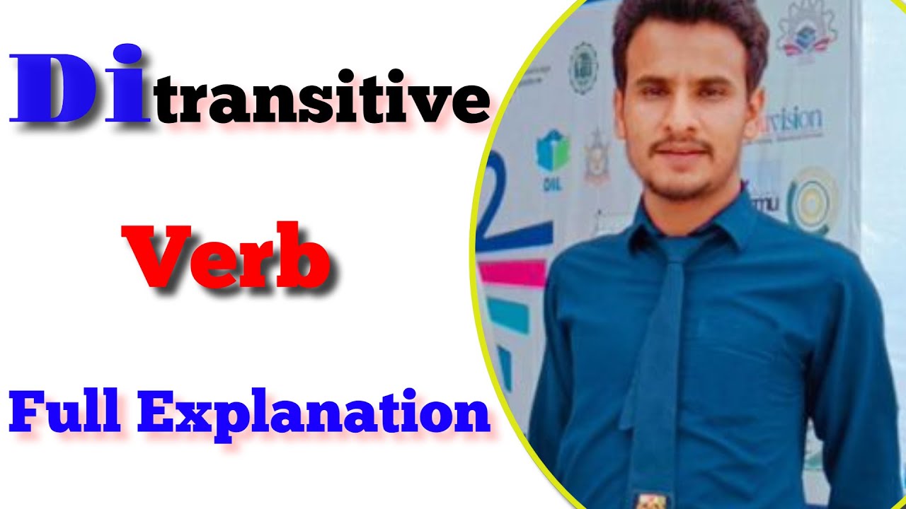 Ditransitive Verbs with Examples Full Explanation
