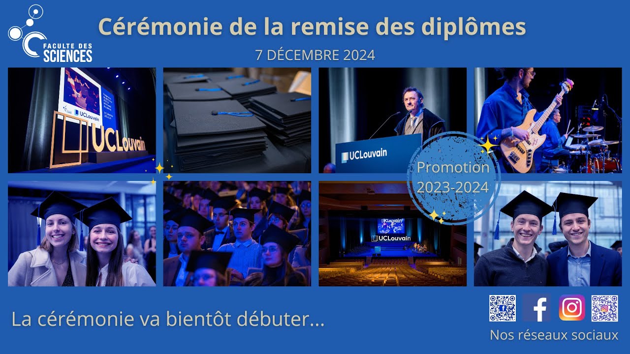 Proclamation 2024 de la Faculté des sciences